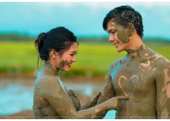 પ્રિ વેડિંગ ફોટોશૂટઃ સુંદર કપલે ‘કાદવ’માં કરાવ્યું પ્રી-વેડિંગ ફોટોશૂટ, કારણ છે રસપ્રદ