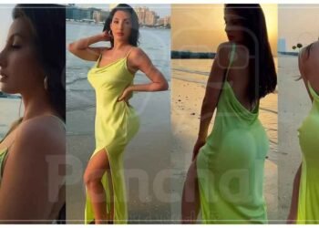 નોરા ફતેહીને ટાઈટ ગાઉનમાં પોતાનું ફિગર બતાવવું પડ્યું ભારે, ખીચોખીચ ભરેલી પાર્ટીમાં ઉફ્ફ મોમેન્ટનો ભોગ બનેલો ચહેરો શરમથી લાલ થઈ ગયો