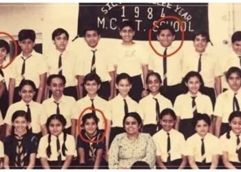 સ્કૂલના ગ્રૂપ ફોટોમાં હાજર છે તે અભિનેત્રી, માધુરી-શ્રીદેવી પણ તેના સ્ટારડમથી ડરતા હતા, તસવીરમાં બે મોટા સ્ટાર્સ પણ છે