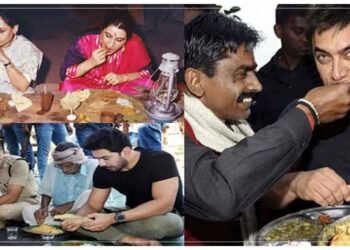 બહુ ઓછા ફિલ્મ સ્ટાર્સ આવી રીતે બેસીને ખાય છે, ન જોયેલી તસવીરો જે તમને આશ્ચર્યચકિત કરી દેશે