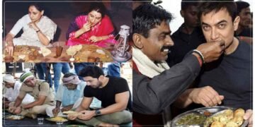 બહુ ઓછા ફિલ્મ સ્ટાર્સ આવી રીતે બેસીને ખાય છે, ન જોયેલી તસવીરો જે તમને આશ્ચર્યચકિત કરી દેશે