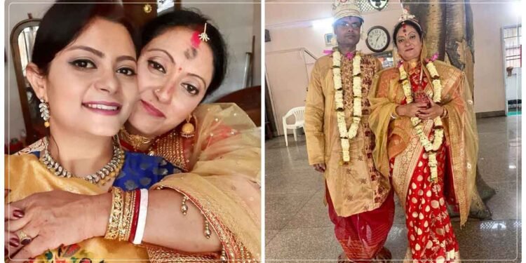 દીકરીએ વસાવ્યું મમ્મીનું ઘર, પિતાના નિધન બાદ એકલવાયું જીવન જીવતી માતાના બીજા લગ્ન કરાવ્યાં