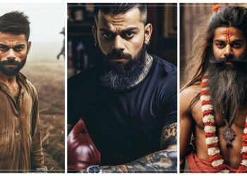 કોહલી જો સાધુ કે ખેડૂત હોત તો આ રીતે દેખાતો, AIએ બનાવ્યા વિરાટના આ 10 નવા અવતાર