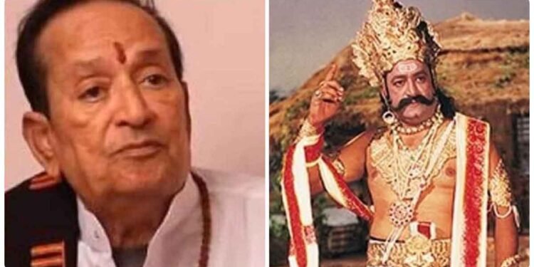 રામાયણના રાવણ ઉર્ફે અરવિંદ ત્રિવેદીનું મુંબઈમાં હાર્ટ એટેકથી નિધન, ઘણા સમયથી બીમાર હતો