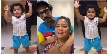 ભારતી સિંહનો એક વર્ષનો દીકરો ગોલા પોતાની મેળે ચાલવા લાગ્યો, કોમેડી ક્વીન બતાવે ક્યૂટ મોમેન્ટની ઝલક