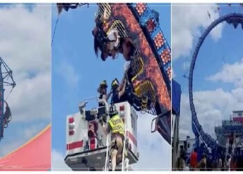 100 ફૂટ હવામાં 3 કલાક સુધી ઉંધા લટકતા રહ્યા બાળકો, માંડ માંડ બચ્યા, રુવાડા ઉભા કરી દેશે વિડીઓ