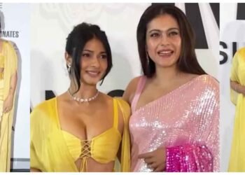 નાની બહેન તનિષા મુખર્જીની સામે સાડીમાં ઝાંખી પડી કાજોલ, ડીપ નેક ડ્રેસમાં અભિનેત્રી બની ઇવેન્ટની લાઈફ