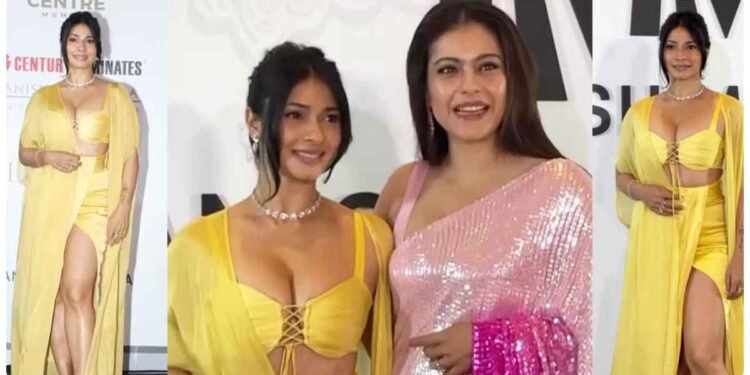 નાની બહેન તનિષા મુખર્જીની સામે સાડીમાં ઝાંખી પડી કાજોલ, ડીપ નેક ડ્રેસમાં અભિનેત્રી બની ઇવેન્ટની લાઈફ