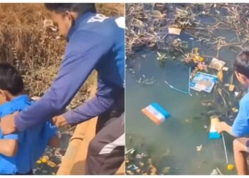 ‘મેરી જાન તિરંગા હૈ..’- રાષ્ટ્રધ્વજની શાનને જાળવી રાખવા નાના રાષ્ટ્રભક્તે કર્યું એવું કામ, વીડિયો જોઈને લોકો કરી રહ્યાં છે સલામ