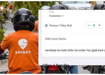 ‘સંદીપ કો બોલ બિટ્ટુ…’, સ્વિગી પર ફૂડ ઓર્ડર કર્યા બાદ એક વ્યક્તિએ લખી એવી વાત કે વાયરલ થઈ