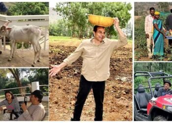 શહેરની ઝગમગાટથી દૂર, ધર્મેન્દ્ર આ વૈભવી ફાર્મહાઉસમાં આરામની ક્ષણો વિતાવે છે, સ્વિમિંગ પૂલથી લઈને હેલિપેડ જેવી સુવિધાઓ હાજર છે