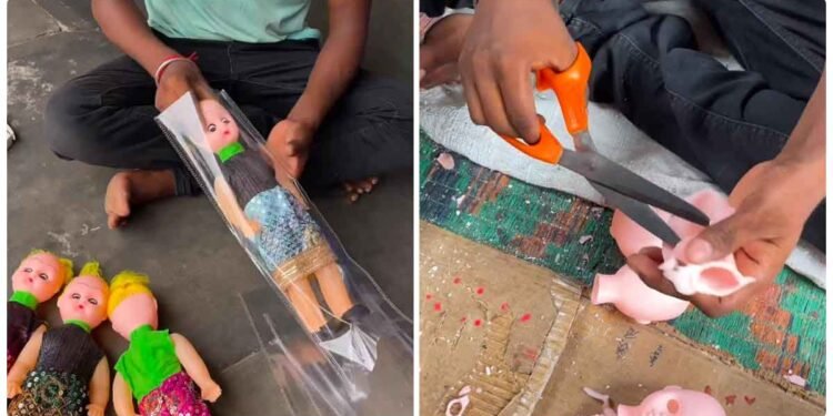 બાળપણમાં જે ઢીંગલી સાથે રમતા હતા તે આ રીતે ફેક્ટરીમાં તૈયાર કરવામાં આવે છે, જોવો વીડિયો