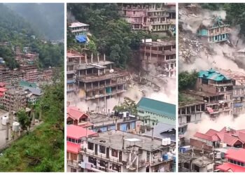 તાશના પત્તાના મહેલની જેમ ઈમારતો થઈ ધરાશાયી, હિમાચલથી સામે આવ્યા ભયાનક દ્રશ્યો