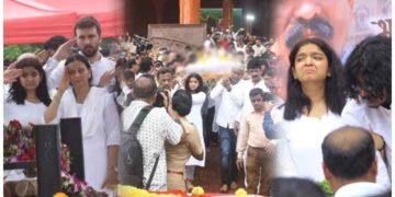 ND સ્ટુડિયોમાં નીતિન દેસાઈના અંતિમ સંસ્કાર કરાયા, દીકરીએ પિતાના બિયરને કાંધ આપી, રડતા રડતા પરિવારની હાલત ખરાબ