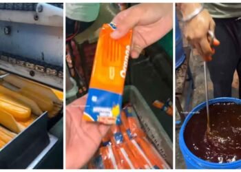 હે ભગવાન! આટલી ગંદી રીતે બનાવવામાં આવે છે ઓરેન્જ આઈસ્ક્રીમ, એકવાર તમે આ વિડિયો જોશો, પછી તમે તેને ક્યારેય સ્પર્શ નહીં કરો