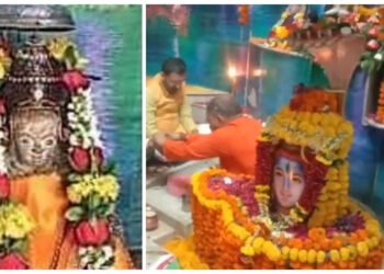 ભાદરણિયાના સૂકા તળાવ મધ્યે 40 ફૂટ ઊંડાણથી મૂર્તિઓ મળી હતી, શ્રાવણ સુદ બારસના રોજ પ્રાગટય દિન