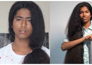 UPના 15 વર્ષીય કિશોરે બનાવ્યો વર્લ્ડ રેકોર્ડ, પુરુષોમાં સૌથી લાંબા 4 ફૂટ 3 ઇંચ વાળ રાખી ગિનિસ બુકમાં સ્થાન મેળવ્યું; Video