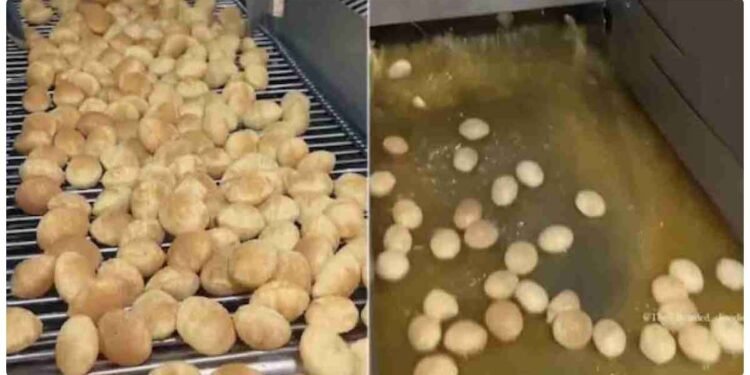 ફેક્ટરીમાં આ રીતે બનાવવામાં આવી રહી છે પકોડી, વીડિયો વાયરલ થયો અને લોકો ચોંકી ગયા.
