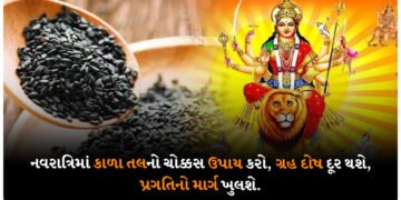 નવરાત્રિમાં કાળા તલનો ચોક્કસ ઉપાય કરો, ગ્રહ દોષ દૂર થશે, પ્રગતિનો માર્ગ ખુલશે.