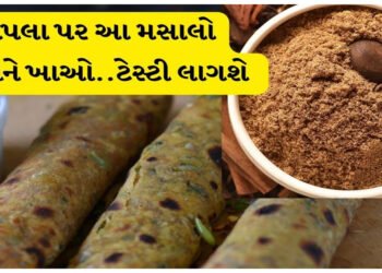 થેપલા પર આ મસાલો નાખીને ખાશો તો ખાતા રહી જશો, સુપર ટેસ્ટી લાગશે..આ રીતે ઘરે બનાવો