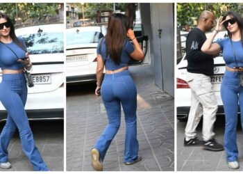 ગોરે ગોરે મુખડે પે કાલા કાલા ચશ્માં…. મટકતી ચાલ, કાતિલ અંદાજ, ટાઈટ કપડા પહેરીને ઘરની બહાર આવી નોરા ફતેહી