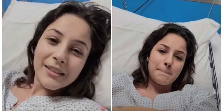 શહેનાઝ ગિલની તબિયત અચાનક બગડી, તે હોસ્પિટલમાંથી ઈન્સ્ટા લાઈવ પર આવી અને જણાવ્યું કે તેની હાલત કેવી છે.
