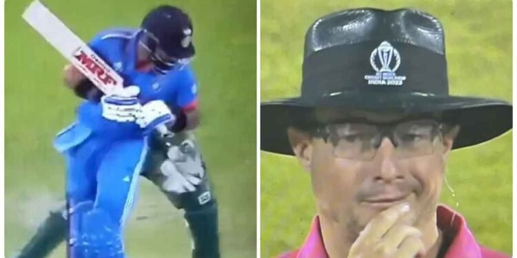 શું અમ્પાયરે જાણી જોઇને વાઈડન આપ્યો ન હતો, નિર્ણયથી ખળભળાટ મચી ગયો