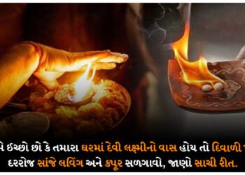 જો તમે ઈચ્છો છો કે તમારા ઘરમાં દેવી લક્ષ્મીનો વાસ હોય તો દિવાળી પહેલા દરરોજ સાંજે લવિંગ અને કપૂર સળગાવો, જાણો સાચી રીત.