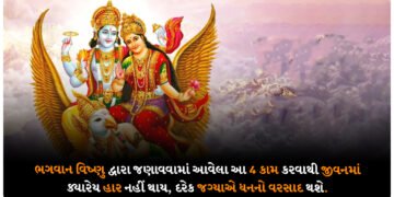 ભગવાન વિષ્ણુ દ્વારા જણાવવામાં આવેલા આ 4 કામ કરવાથી જીવનમાં ક્યારેય હાર નહીં થાય, દરેક જગ્યાએ ધનનો વરસાદ થશે.