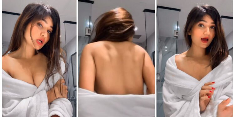 નેહા સિંહે નહાતી વખતે બાથરૂમનો વીડિયો શેર કર્યો, ઈન્ટરનેટ પર લીક થયેલા વીડિયોએ મચાવી દીધી હંગામો!