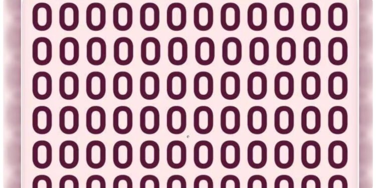 ‘O(ઓ)’ ની ભીડમાં ‘0(ઝીરો)’ શોધવાનો છે, માત્ર 9સેકન્ડમાં, ભલભલાઓએ હાર સ્વીકારી લીધી છે!