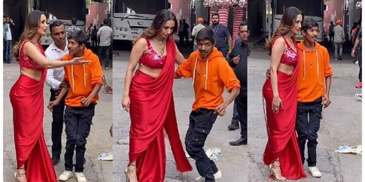 ચાહકે મલાઈકા અરોરાની કમર પર હાથ મૂક્યો, તેની બાજુમાં ઉભેલો બાઉન્સર ચોંકી ગયો, તેનું મોં ખુલ્લું રહી ગયું..